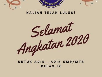 SELAMAT TELAH LULUS GAES
