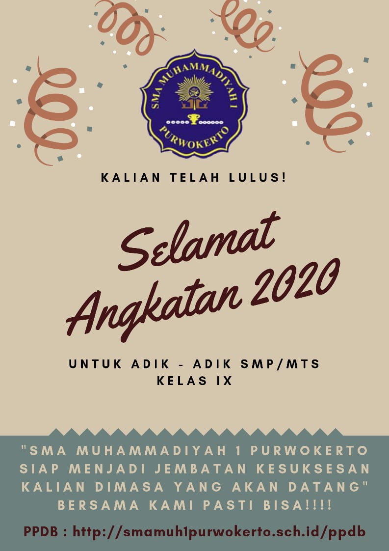SELAMAT TELAH LULUS GAES