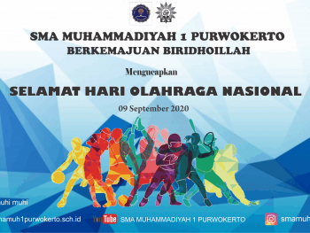 SELAMAT HARI OLAHRAGA NASIONAL, 09 SEPTEMBER 2020
