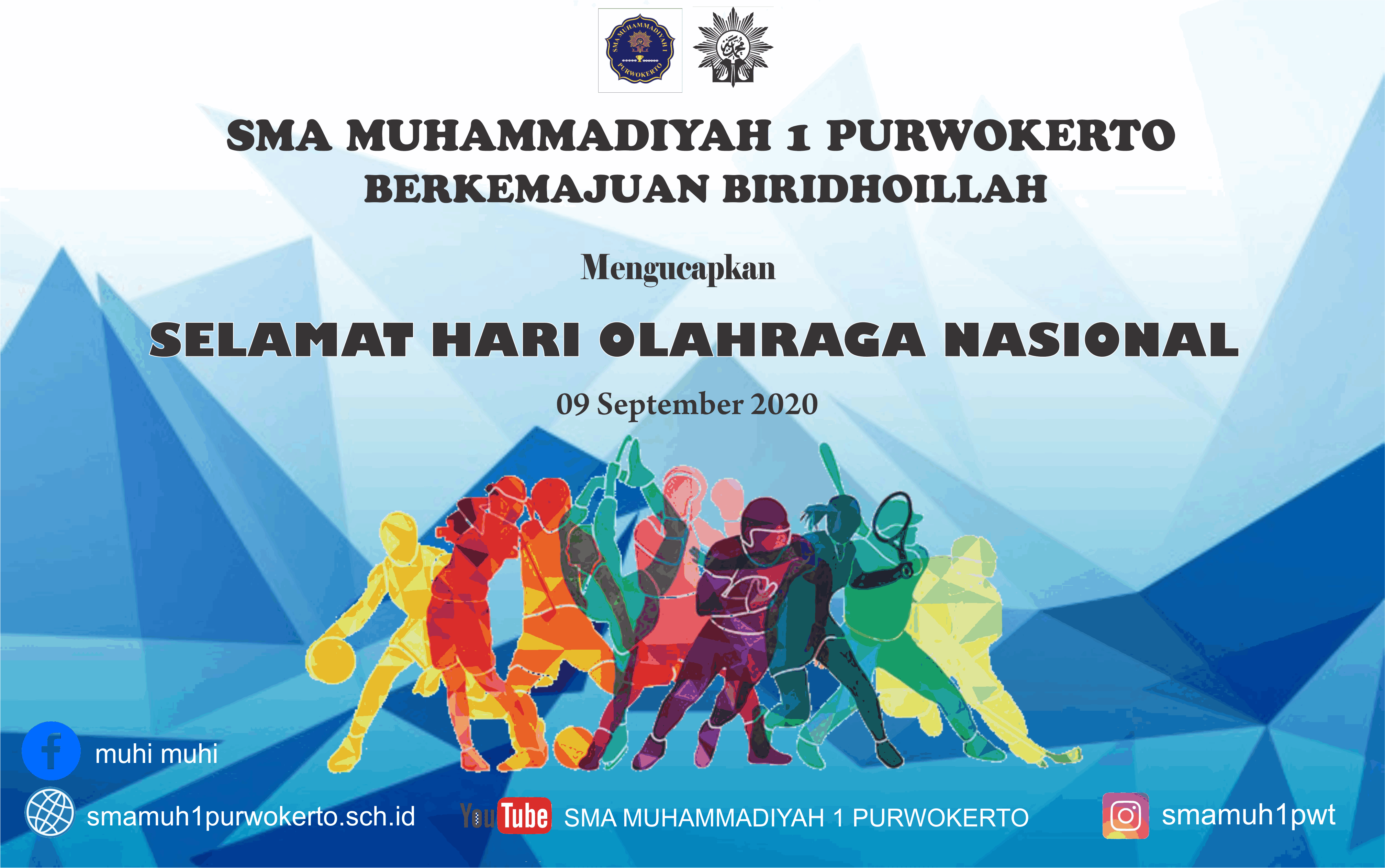 SELAMAT HARI OLAHRAGA NASIONAL, 09 SEPTEMBER 2020